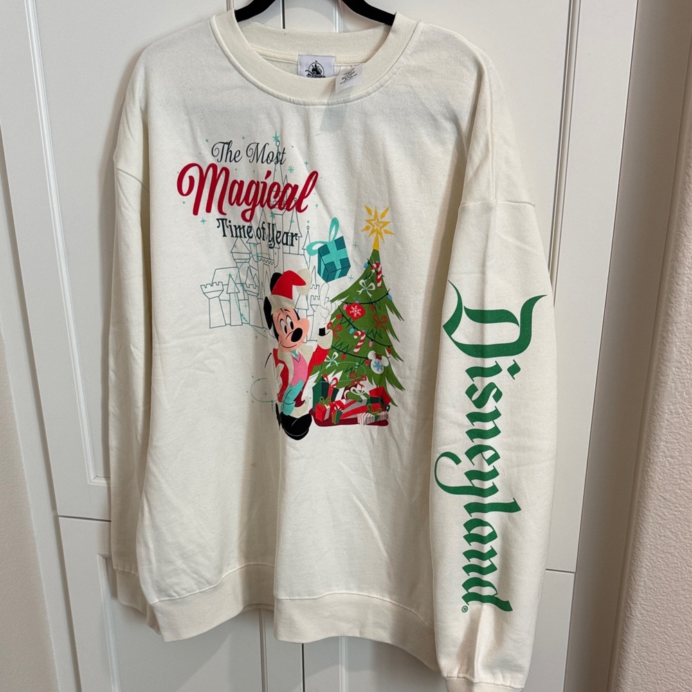 Disney White Sweatshirt